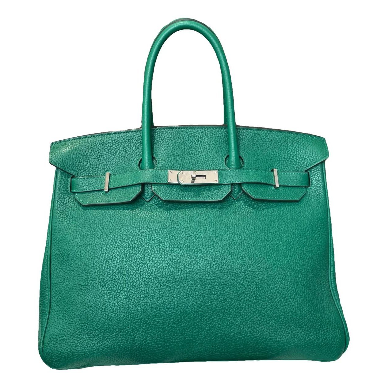 Birkin 35 leather handbag
