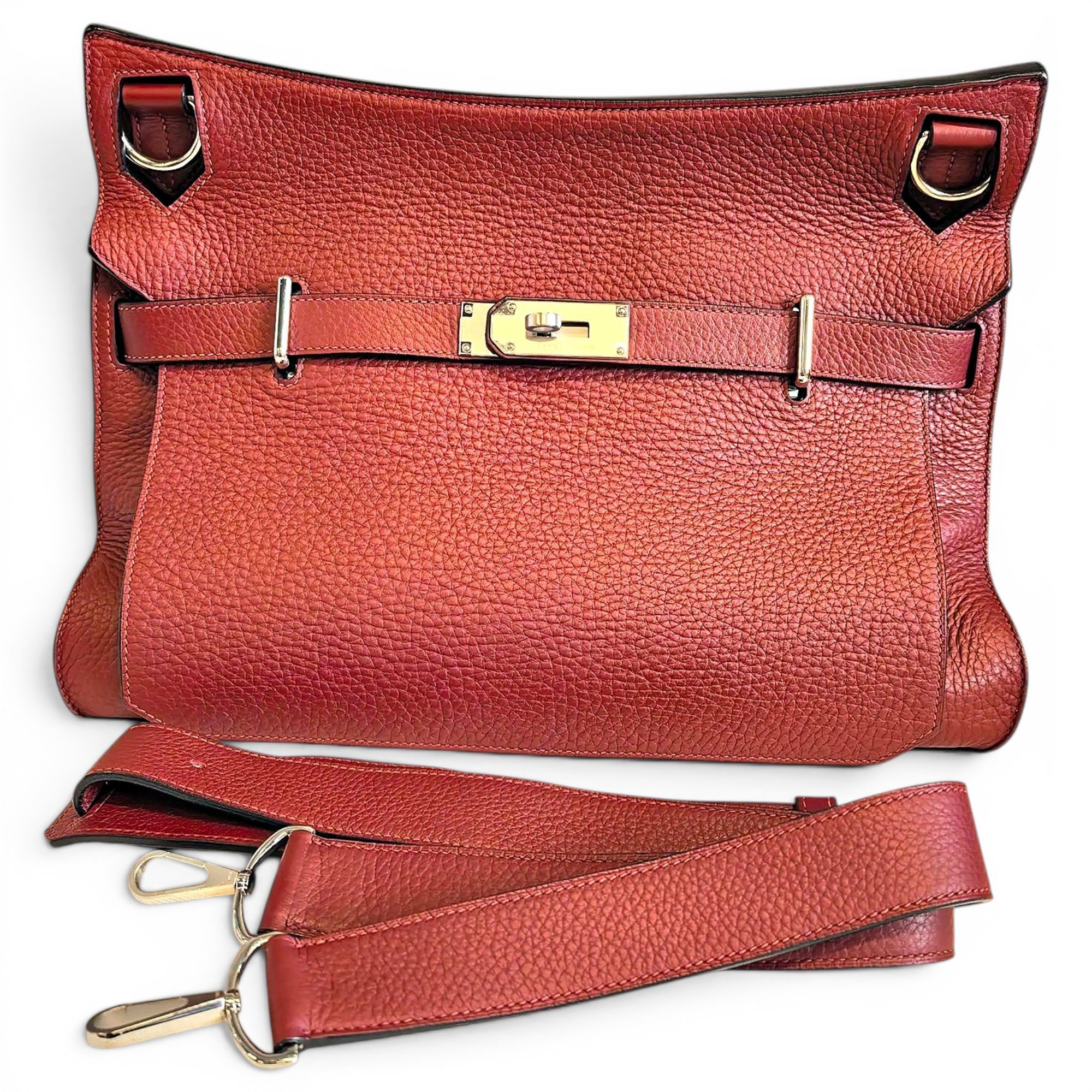 Hermes Jypsiere Handbag Togo Leather