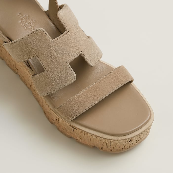 Beige Argile Havane 30 Sandal