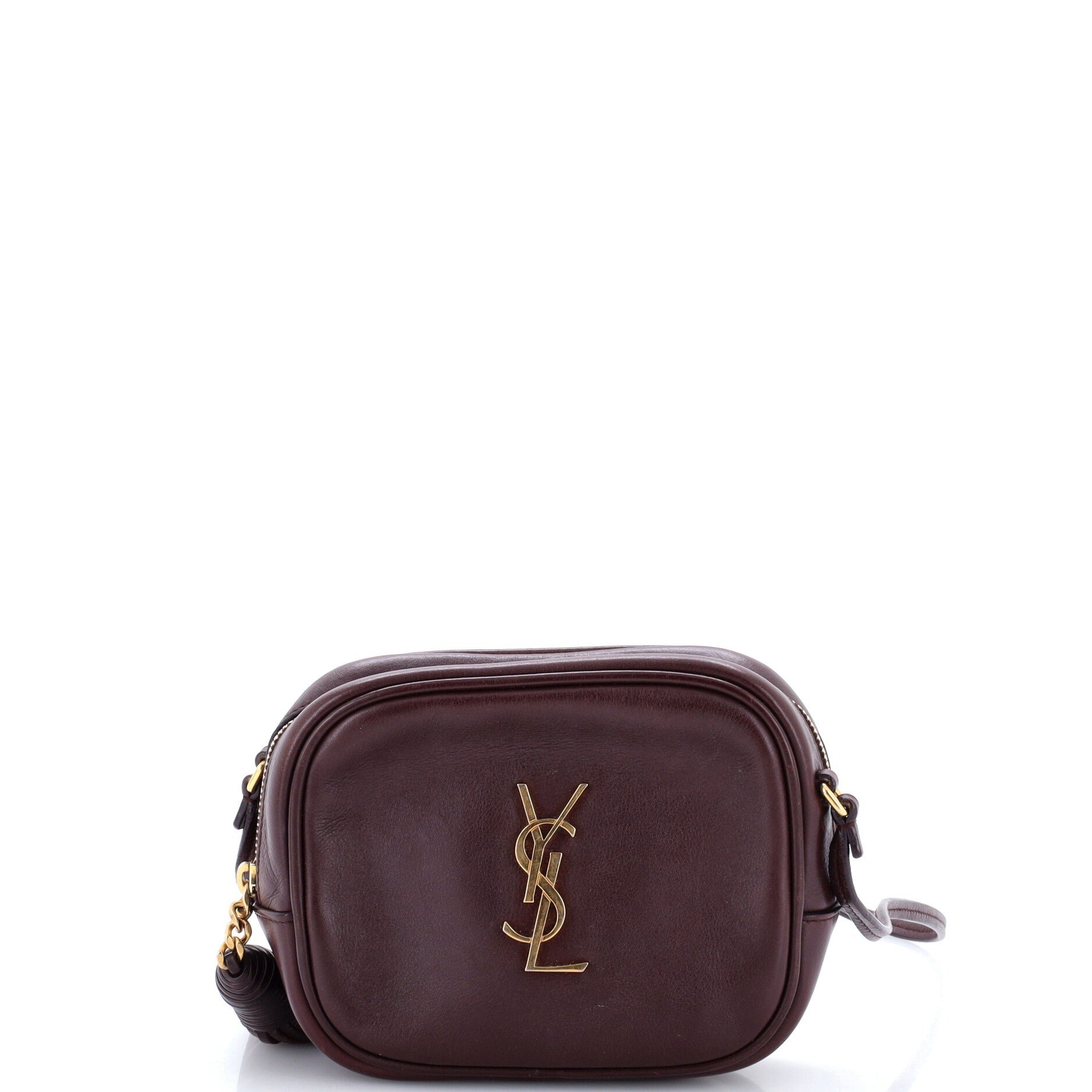 Classic Monogram Blogger Crossbody Bag Leather Small