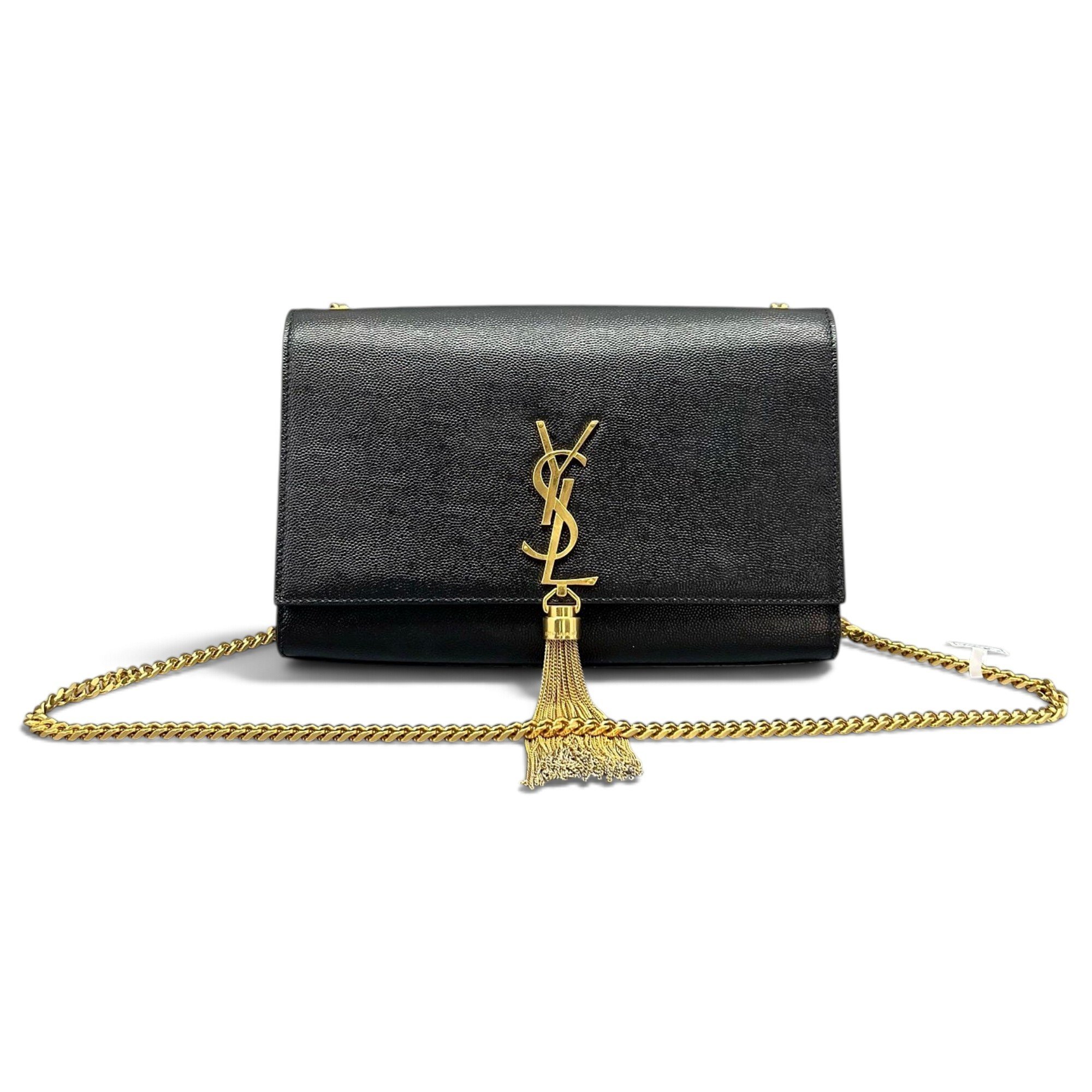 Pompom Kate leather crossbody bag