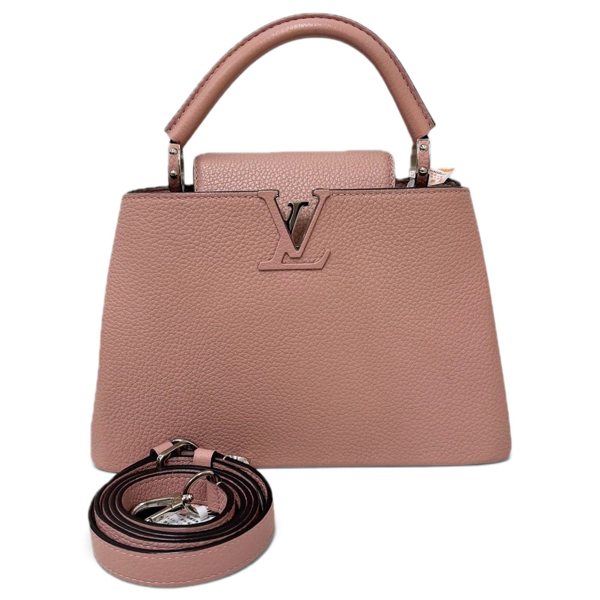 Capucines leather handbag
