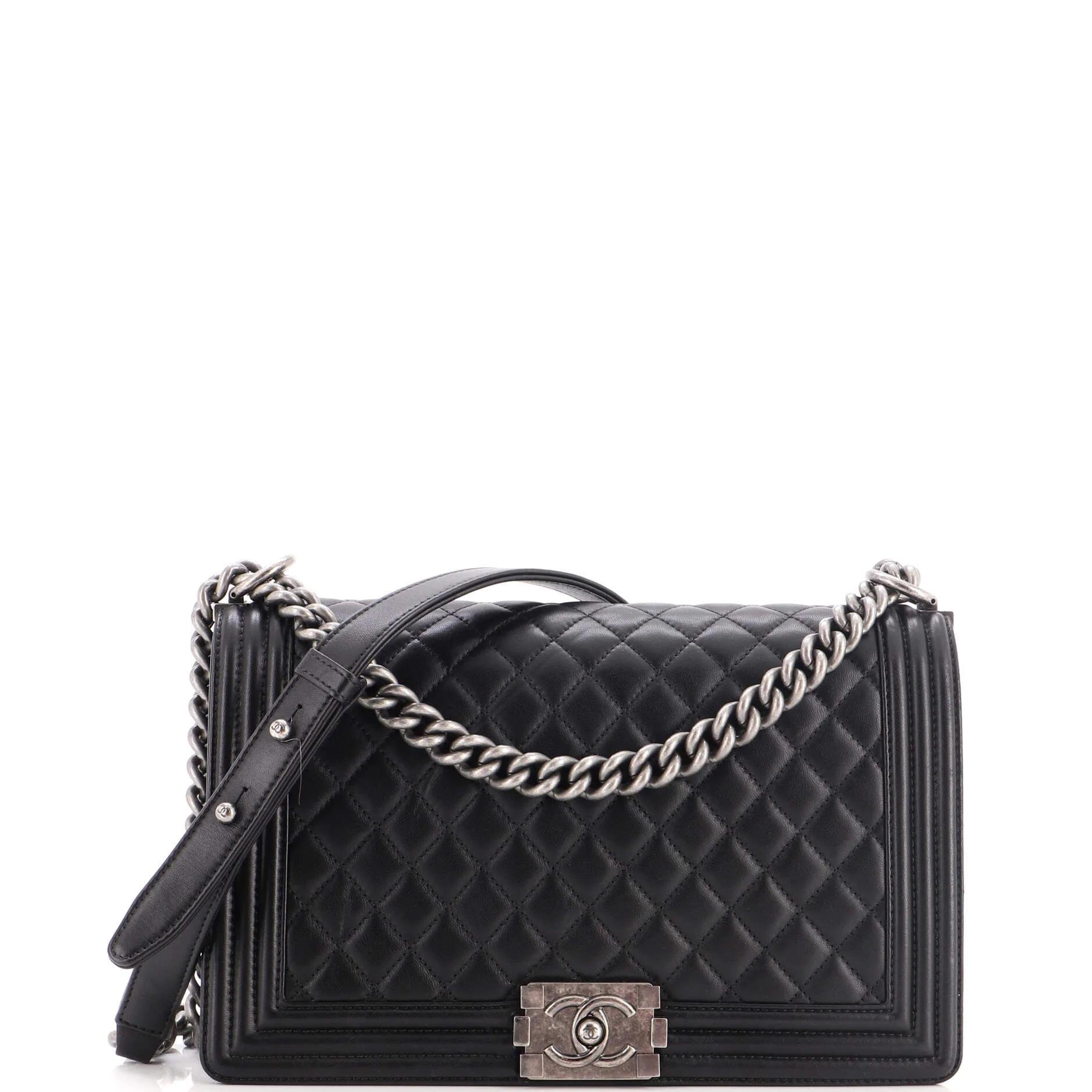 Boy leather handbag