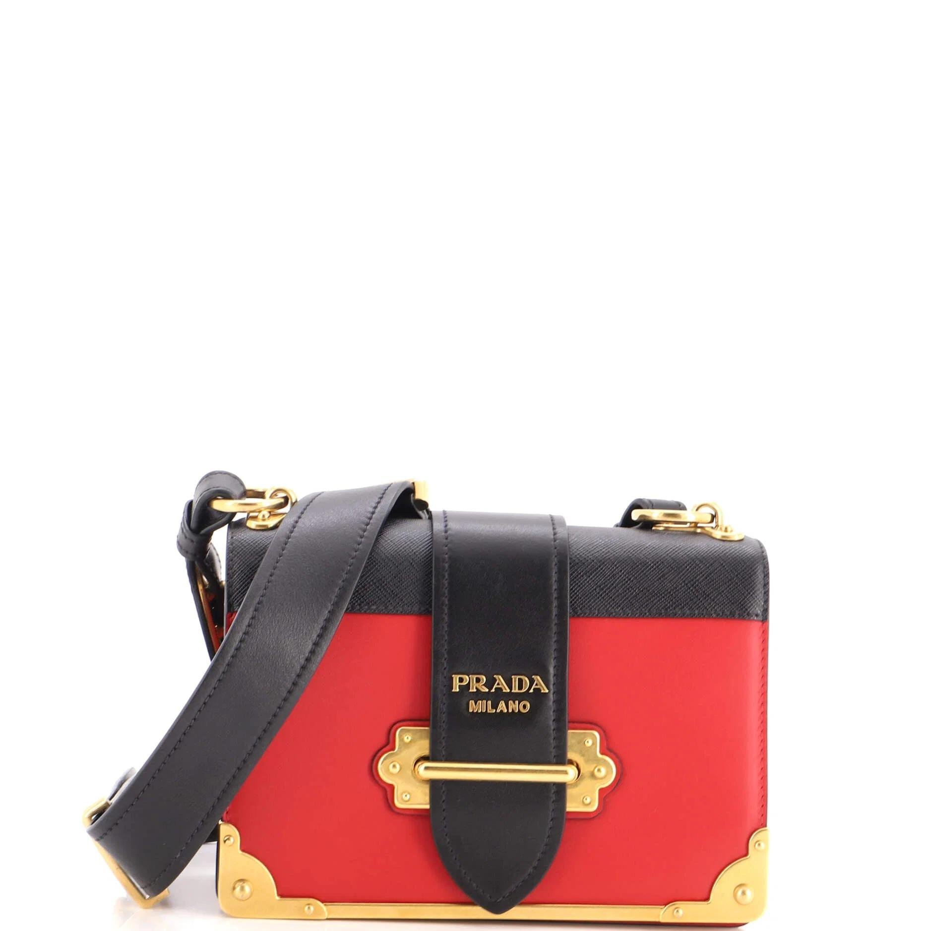 Leather crossbody bag