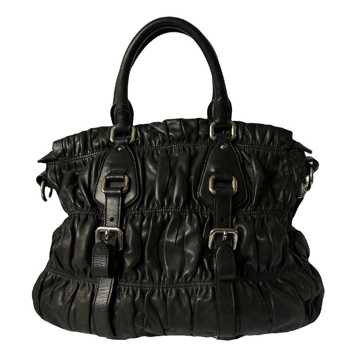 Leather handbag
