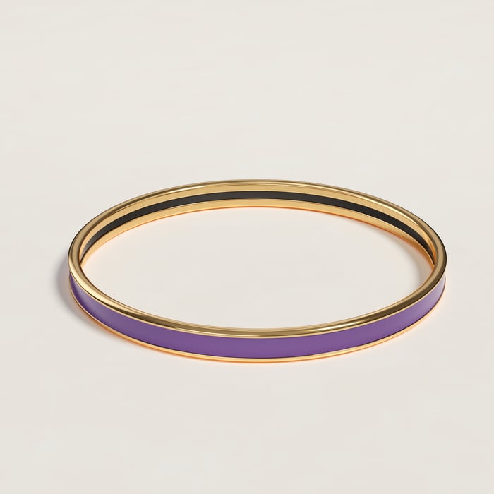 Anémone Iris Uni Bangle