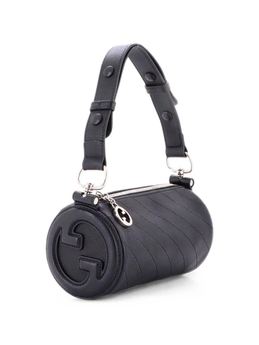 Blondie Diagonal Quilted Leather Mini shoulder bag