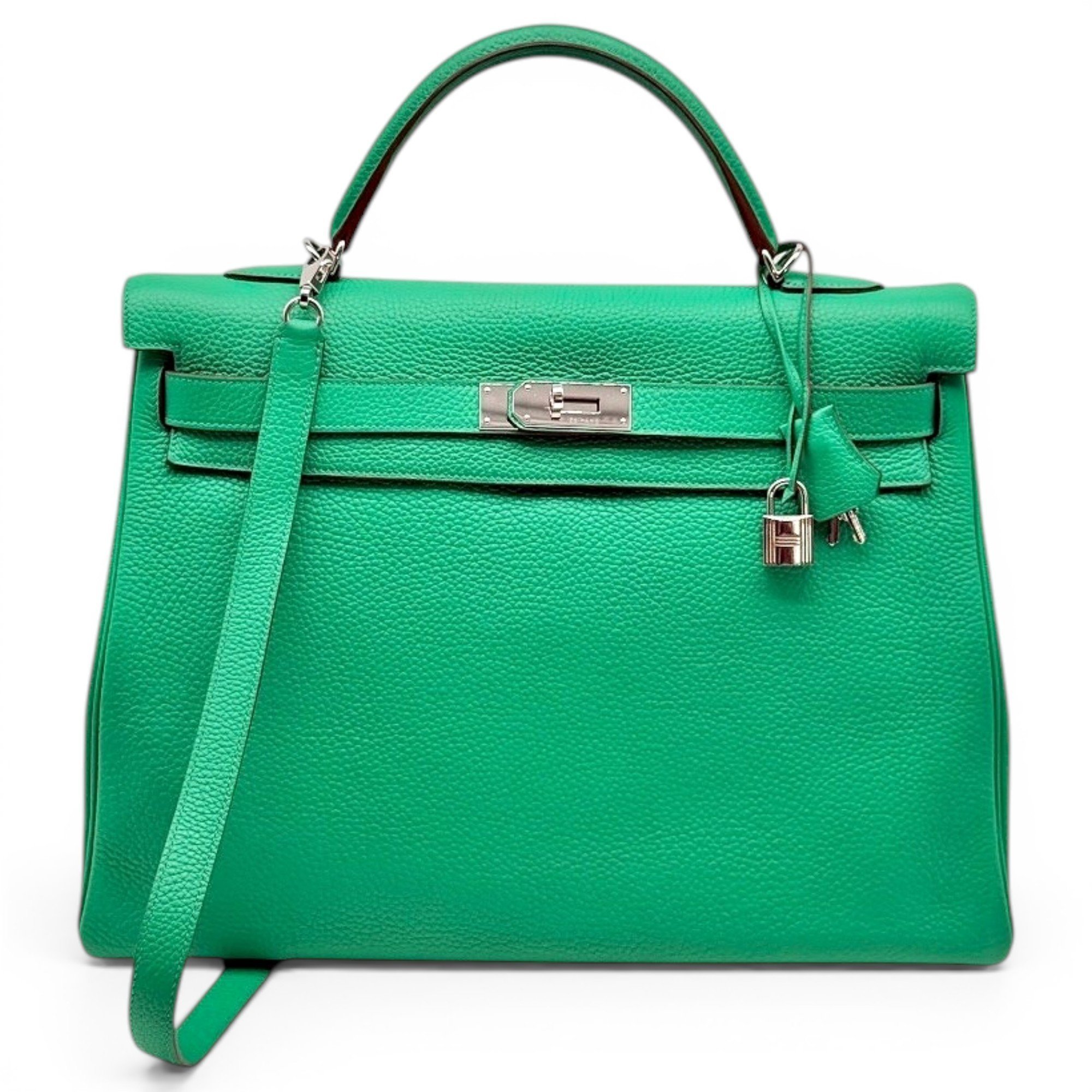 Kelly 40 leather handbag
