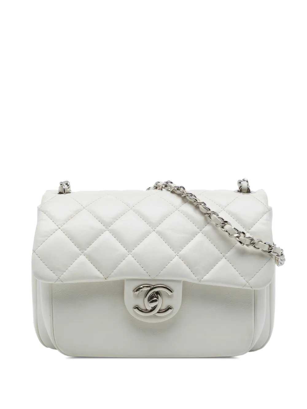 2019 Quilted Aged Calfskin Express Zip Around Flap crossbody bag