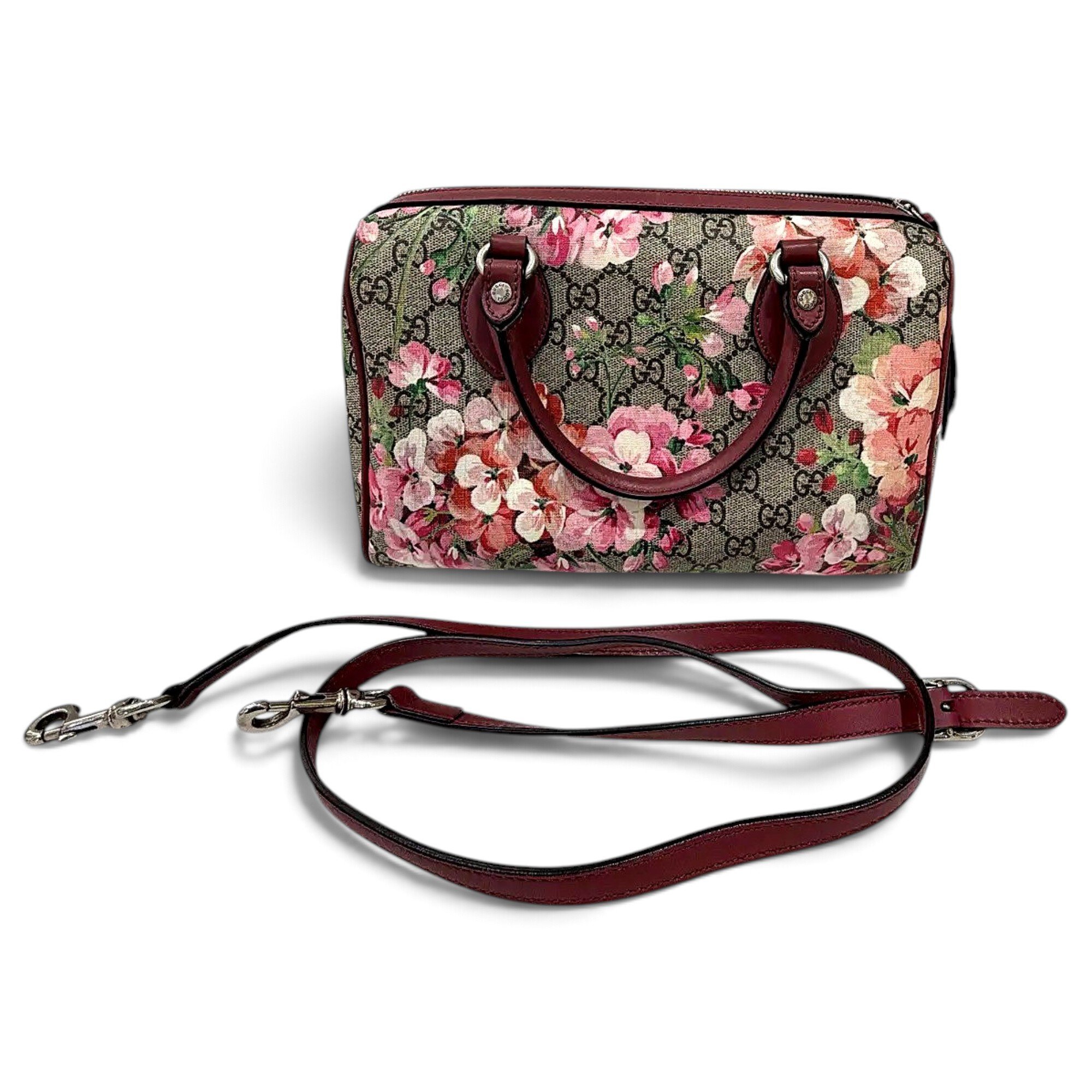 Boston vinyl crossbody bag
