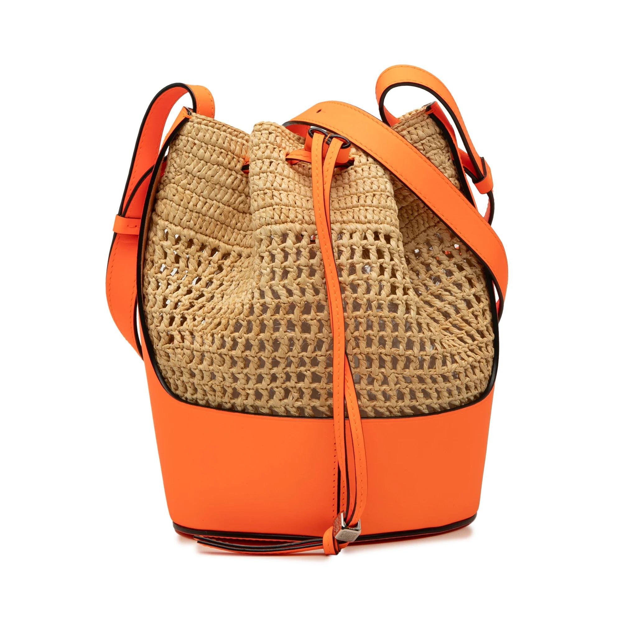 Balloon leather bag