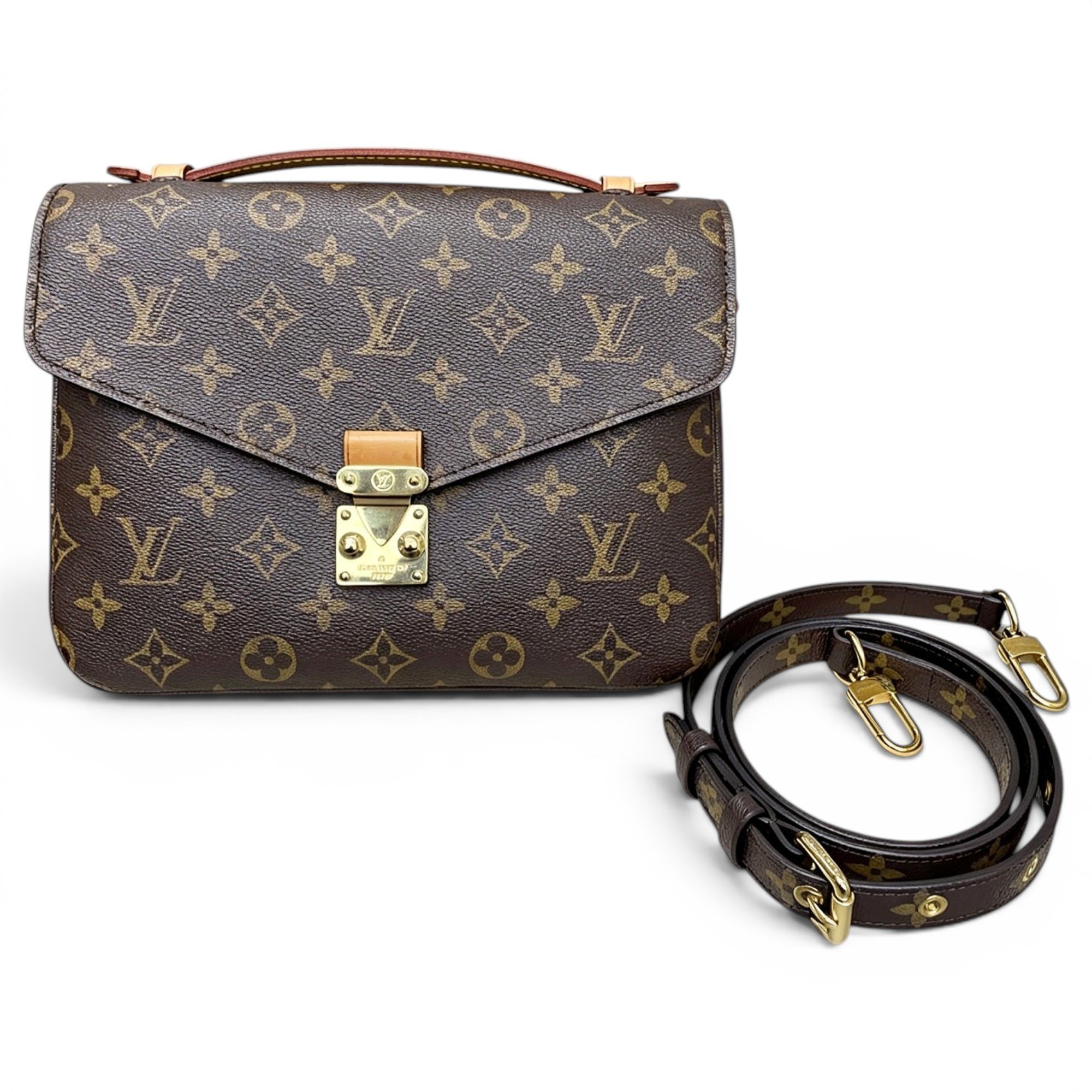 Metis leather handbag