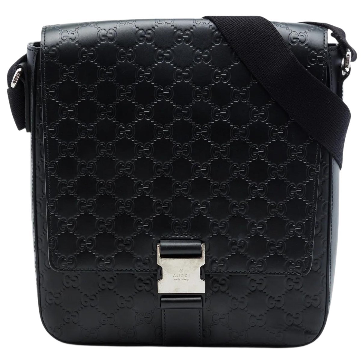 Gucci B leather crossbody bag