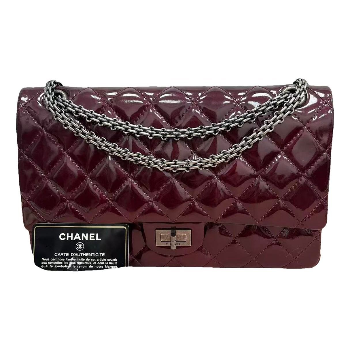 2.55 patent leather handbag