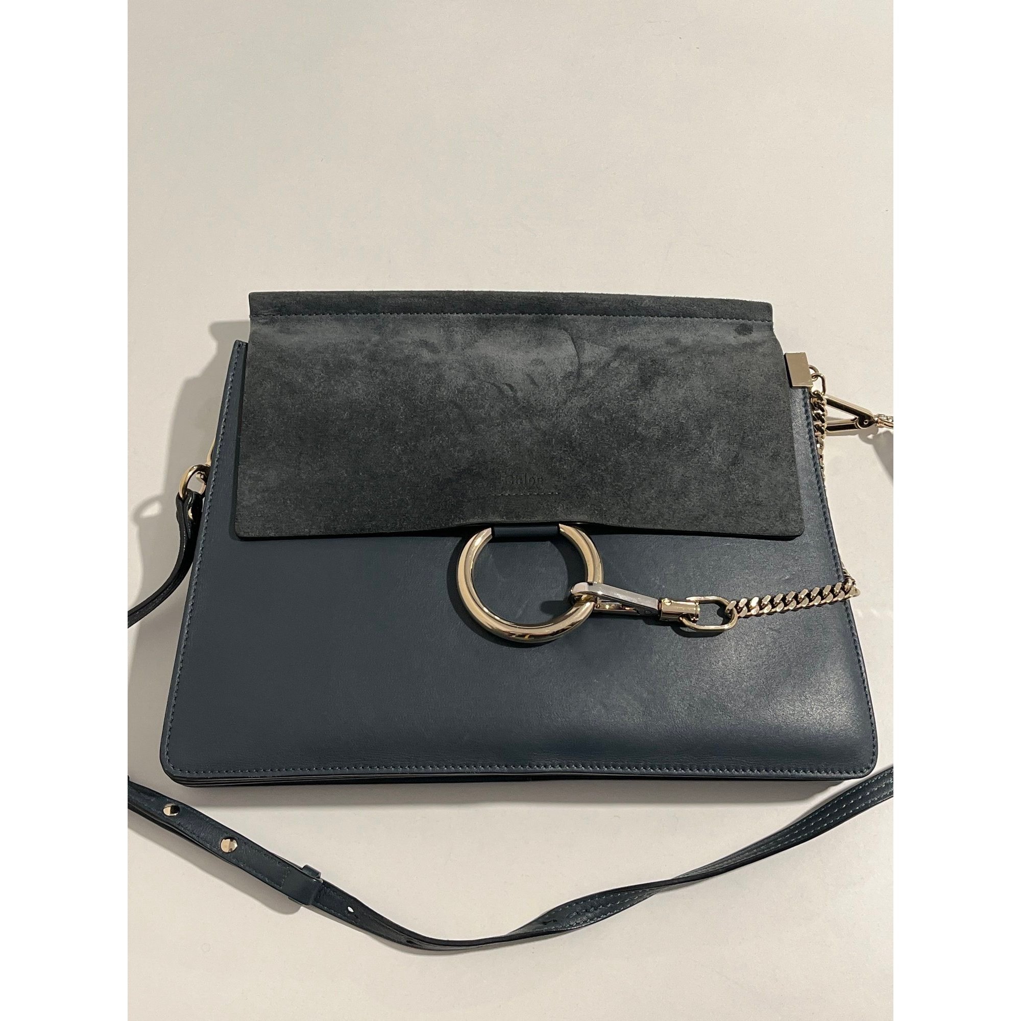 Faye leather handbag