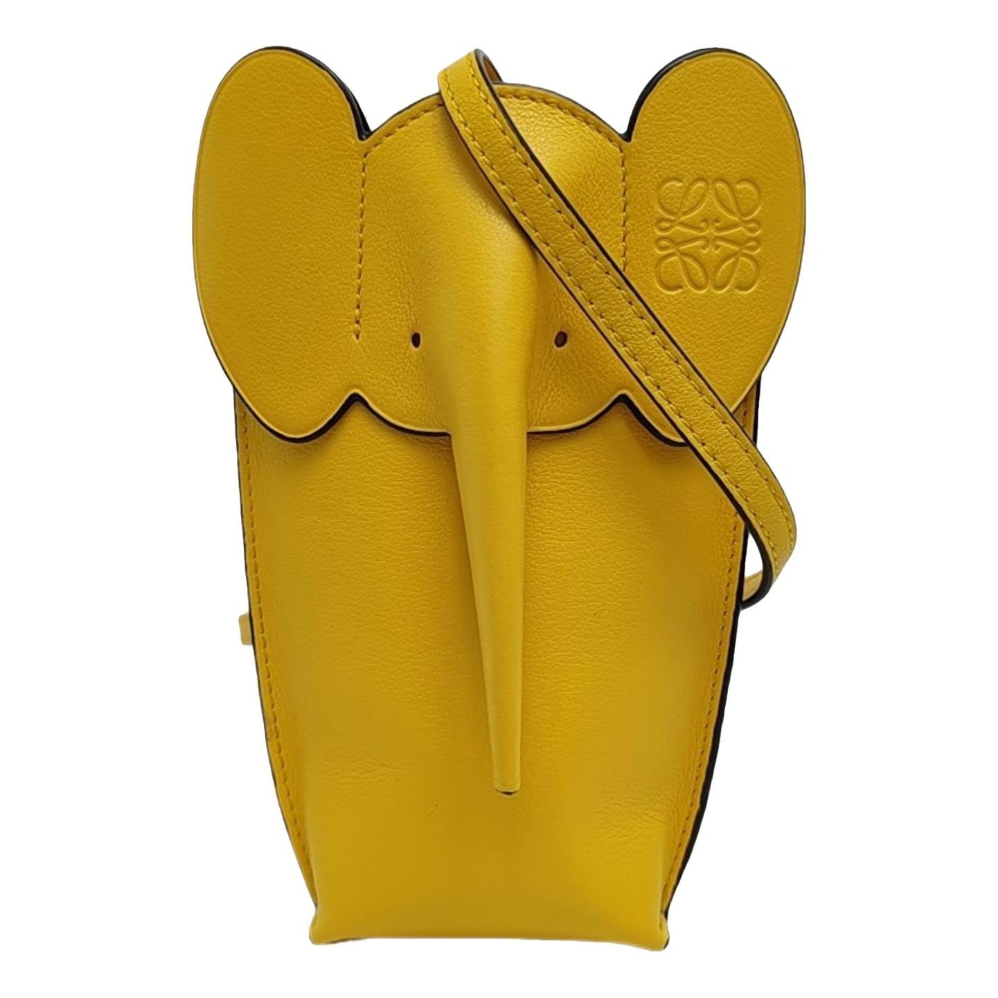 Animals leather handbag