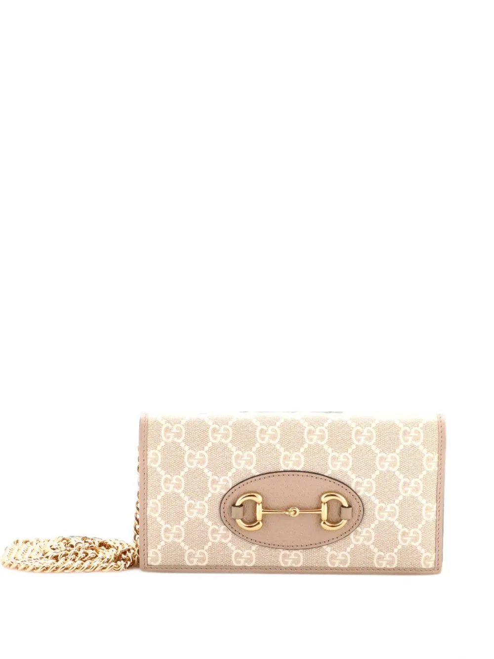 Horsebit 1955 Chain Wallet GG Coated Canvas crossbody bag