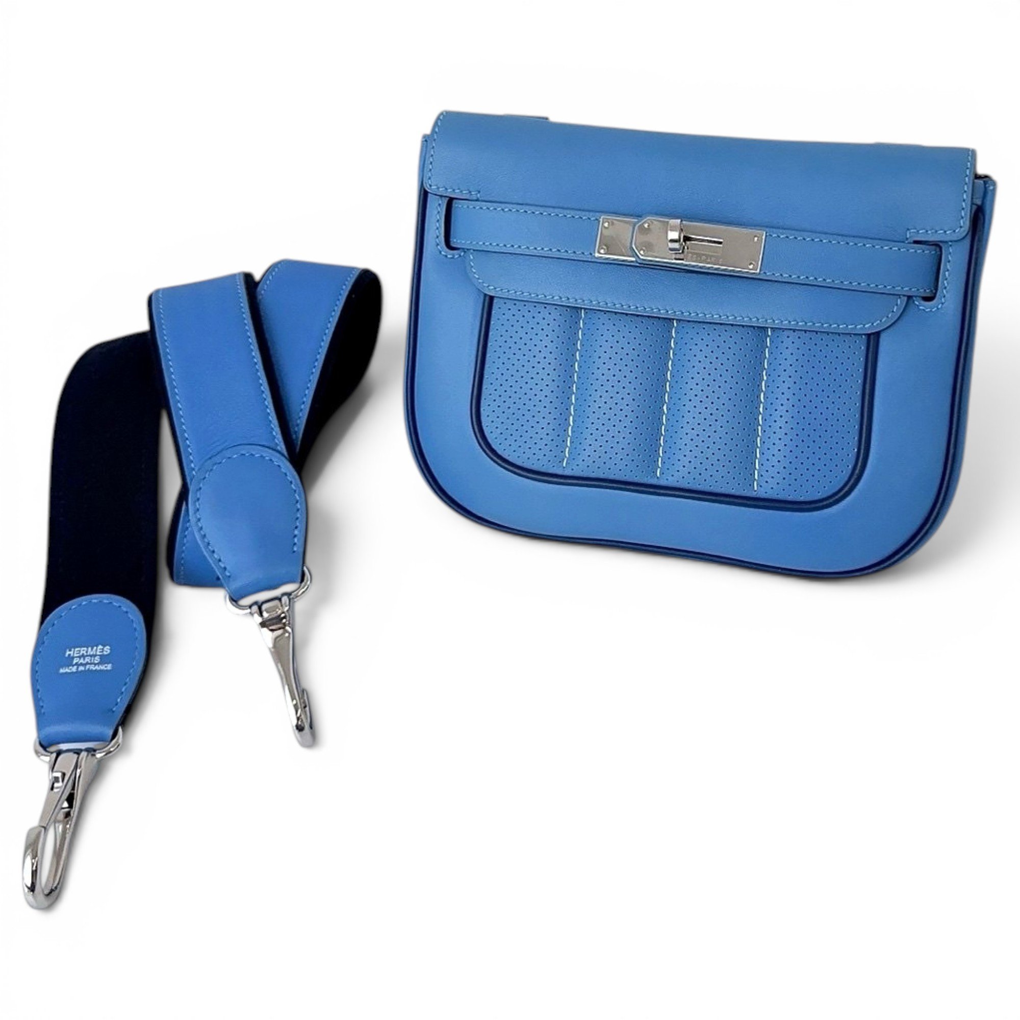 Berline leather handbag