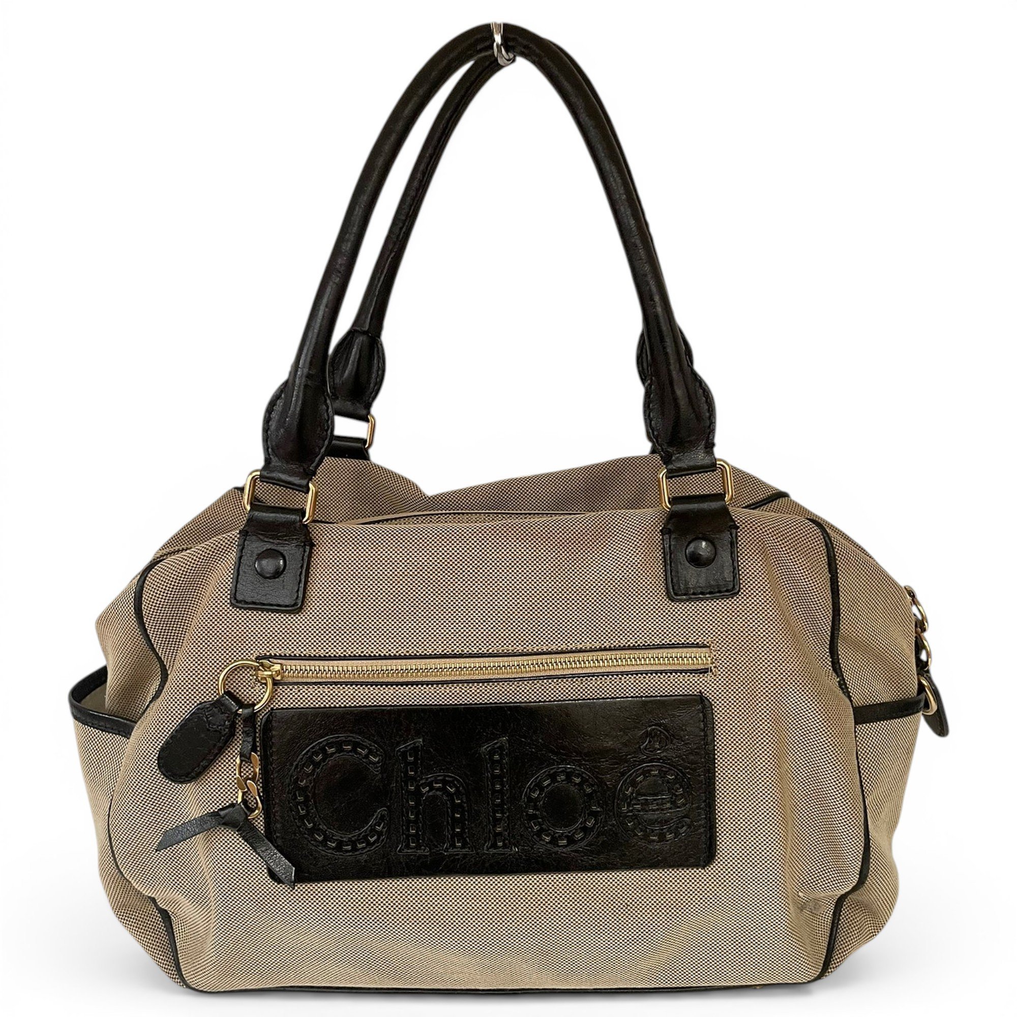 Leather handbag