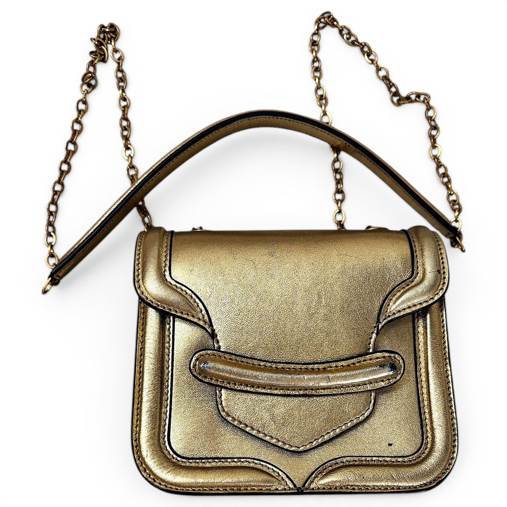 Alexander McQueen Heroine leather handbag