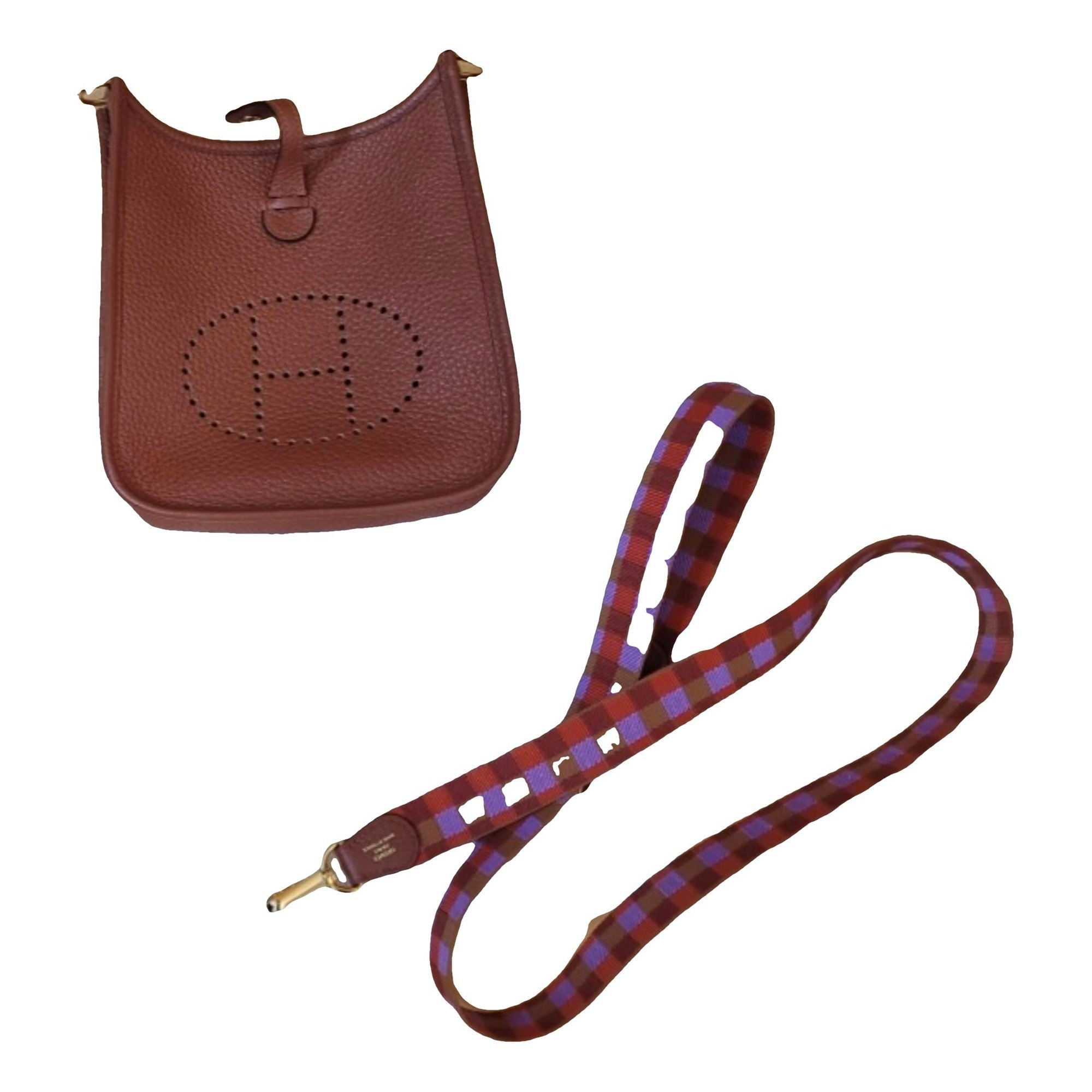 Evelyne leather crossbody bag