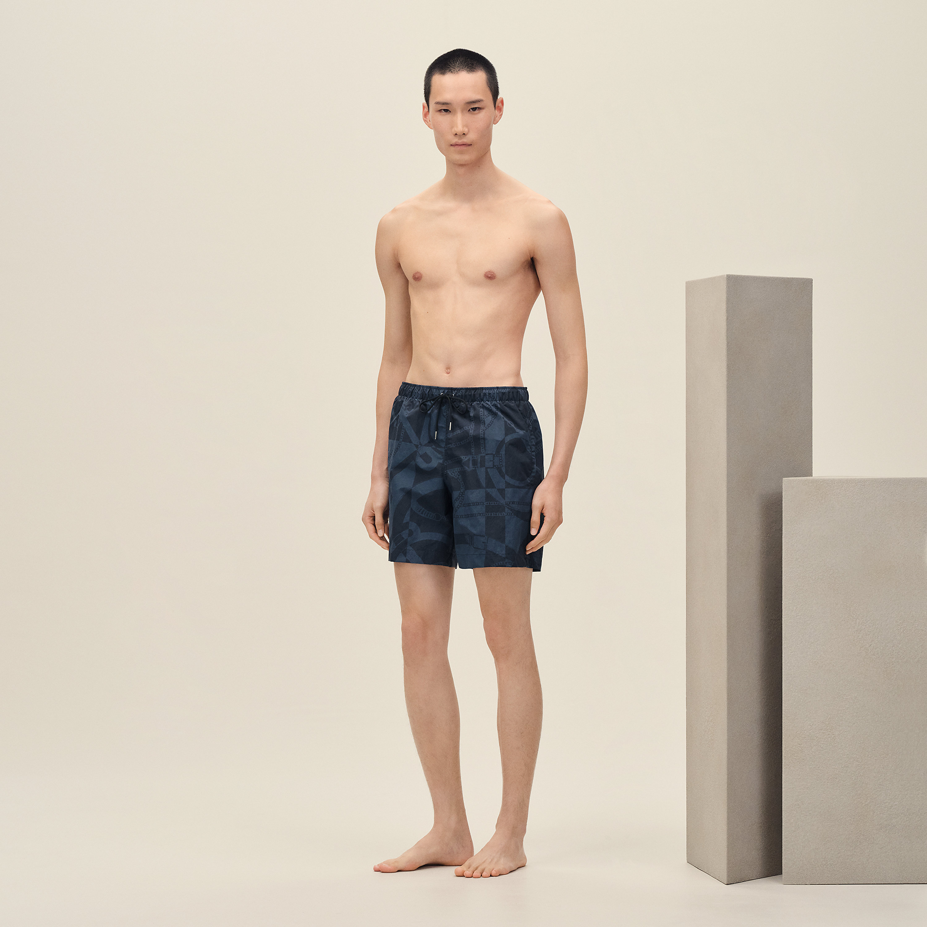 "Eperon d'Or Tattoo" swim trunks