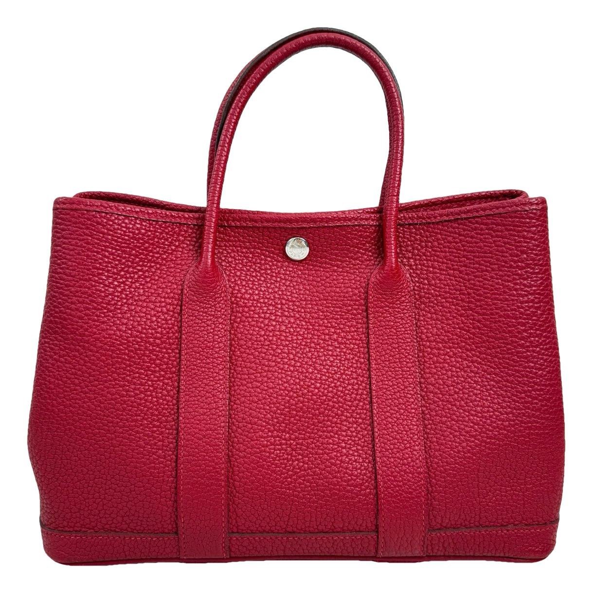 Garden Party leather tote
