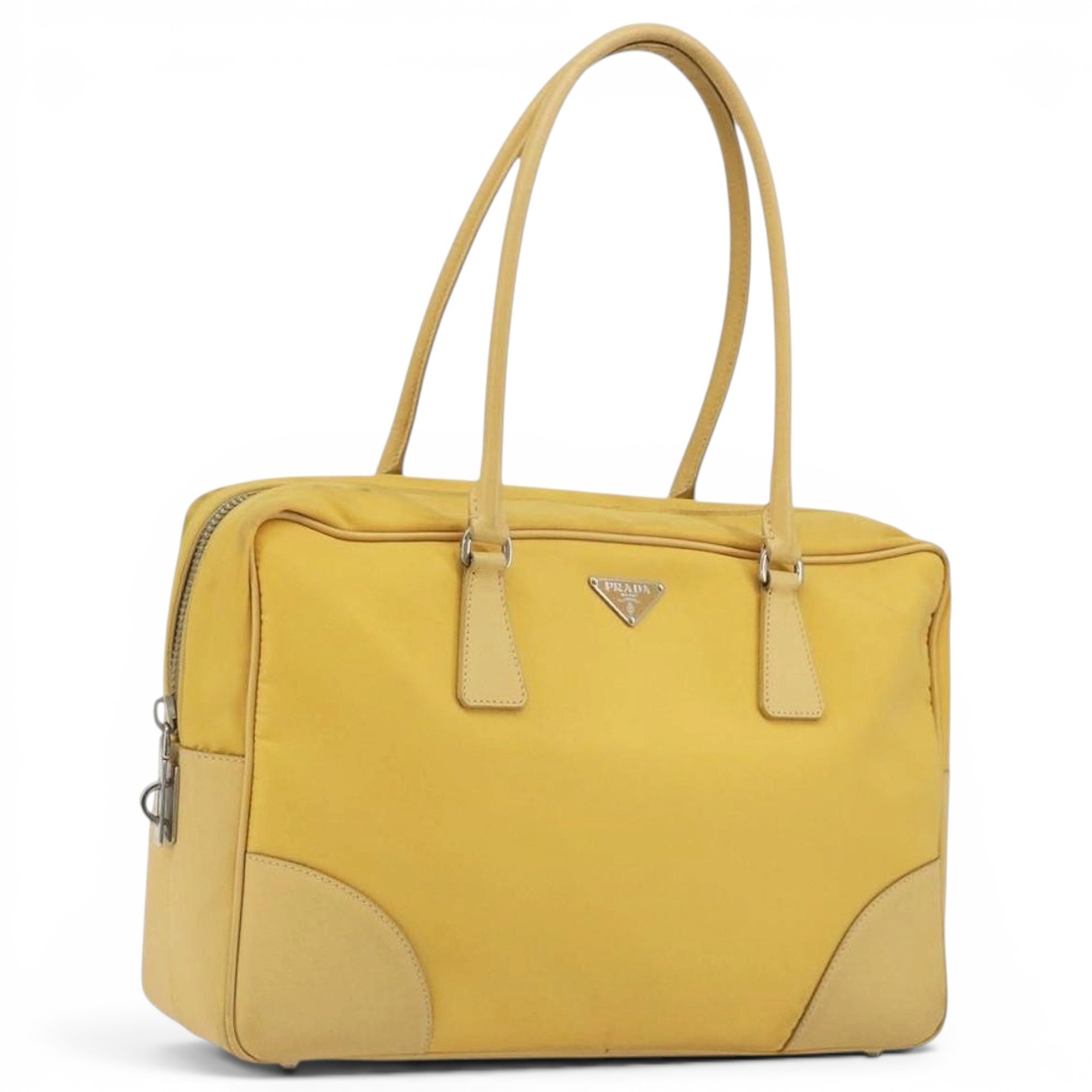 Leather tote