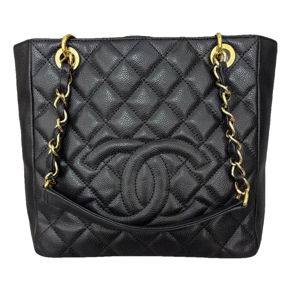 Petite Shopping Tote leather handbag