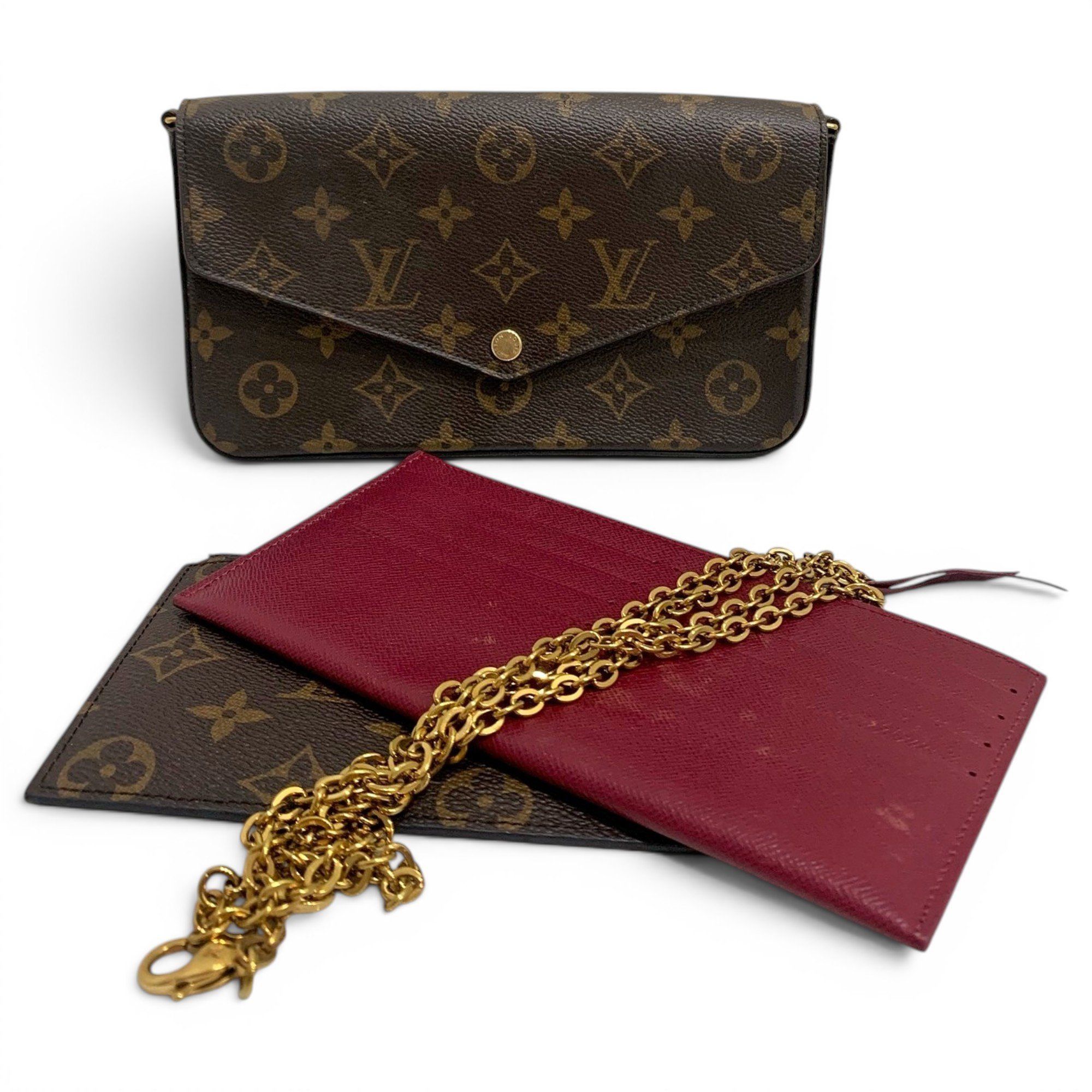 Félicie leather crossbody bag