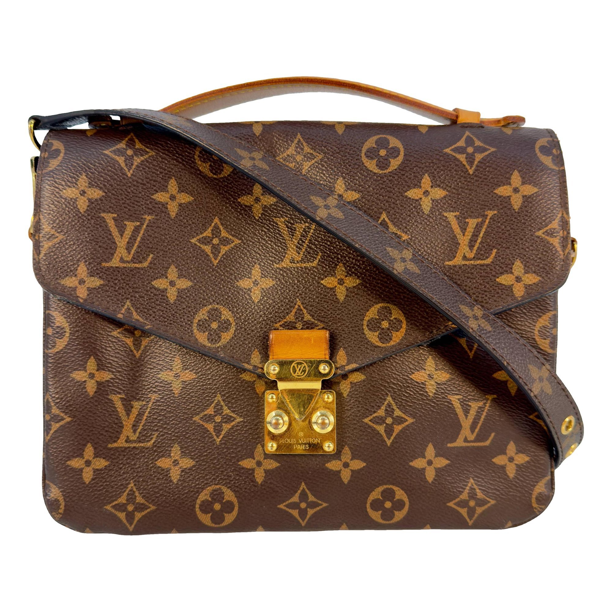 Metis leather satchel