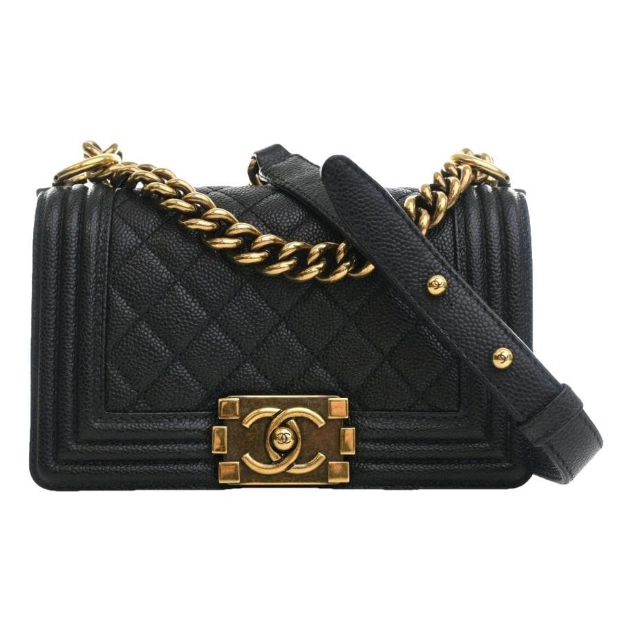 Boy leather crossbody bag
