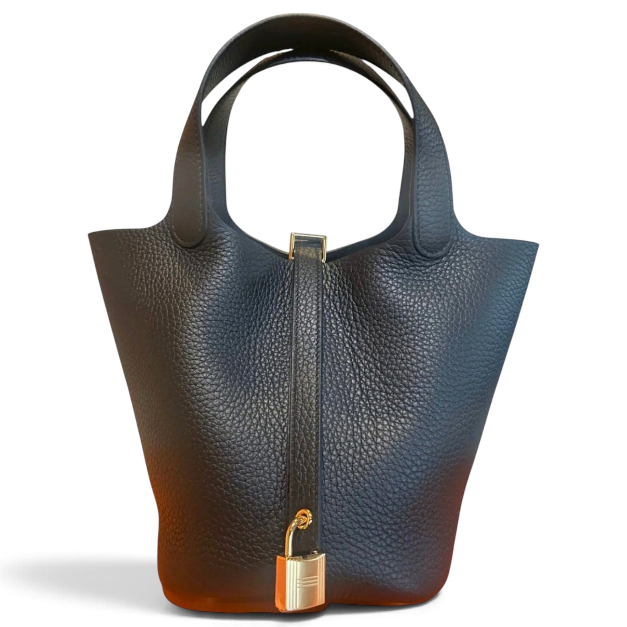 Picotin leather handbag