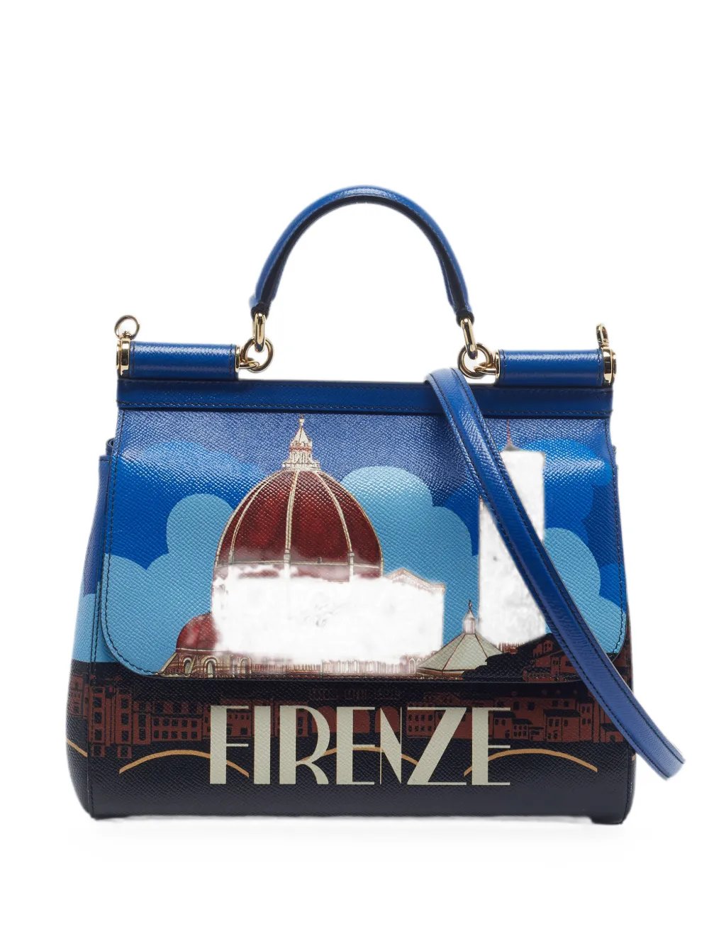 medium Miss Sicily leather tote bag