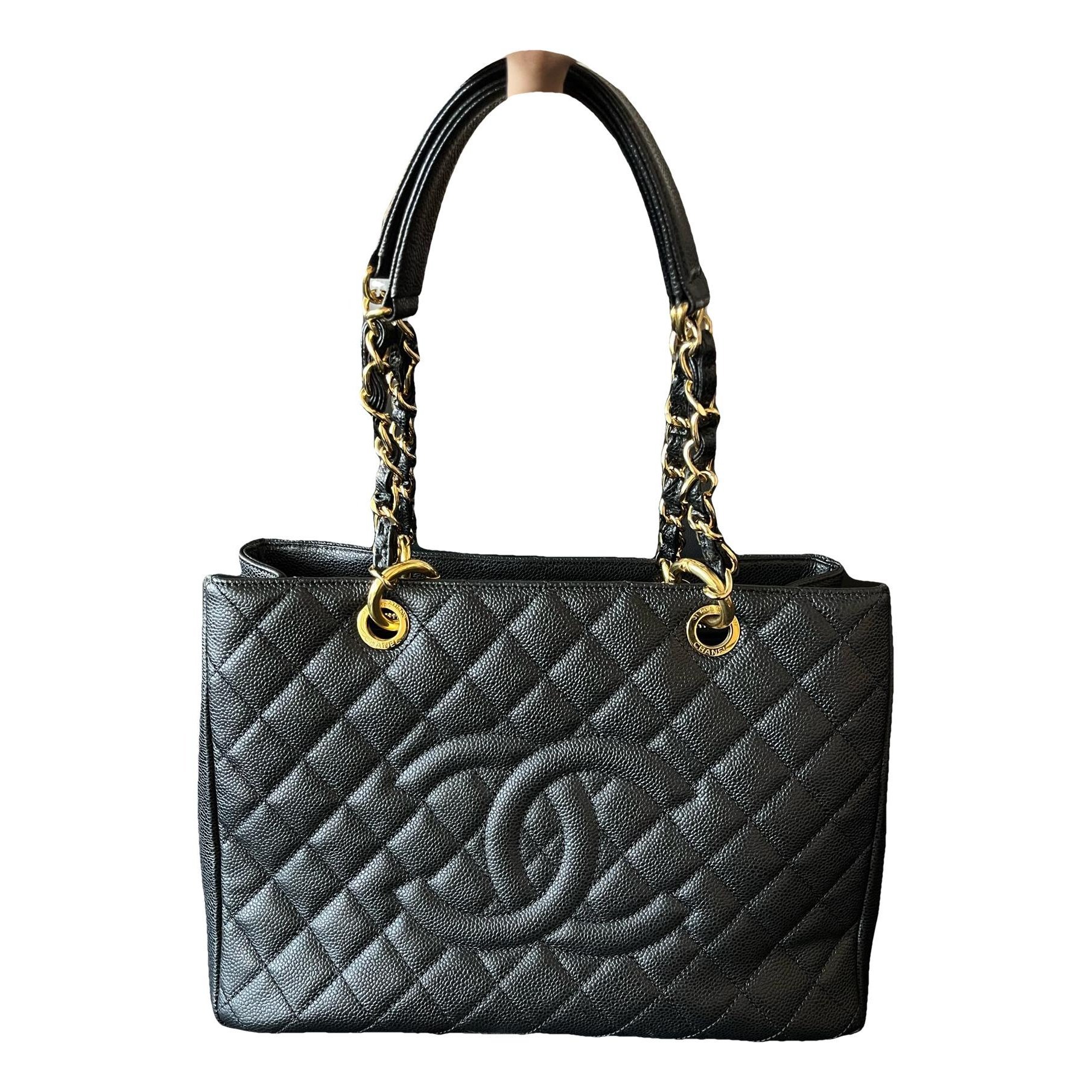 Grand shopping leather tote