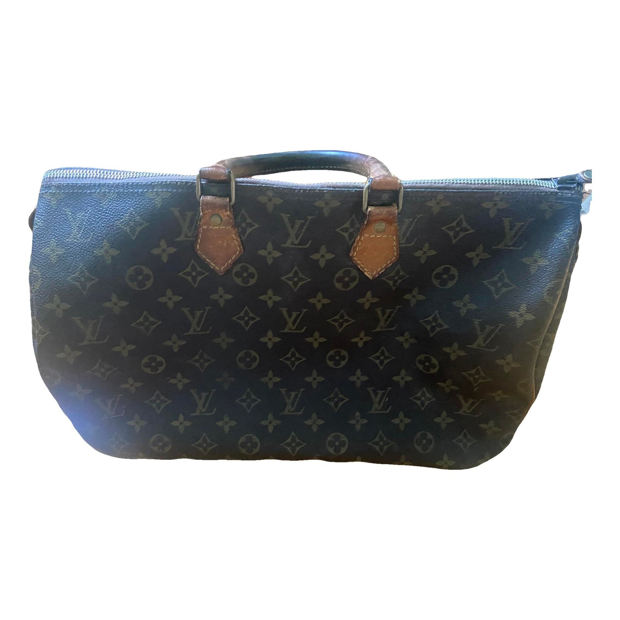 Speedy leather handbag