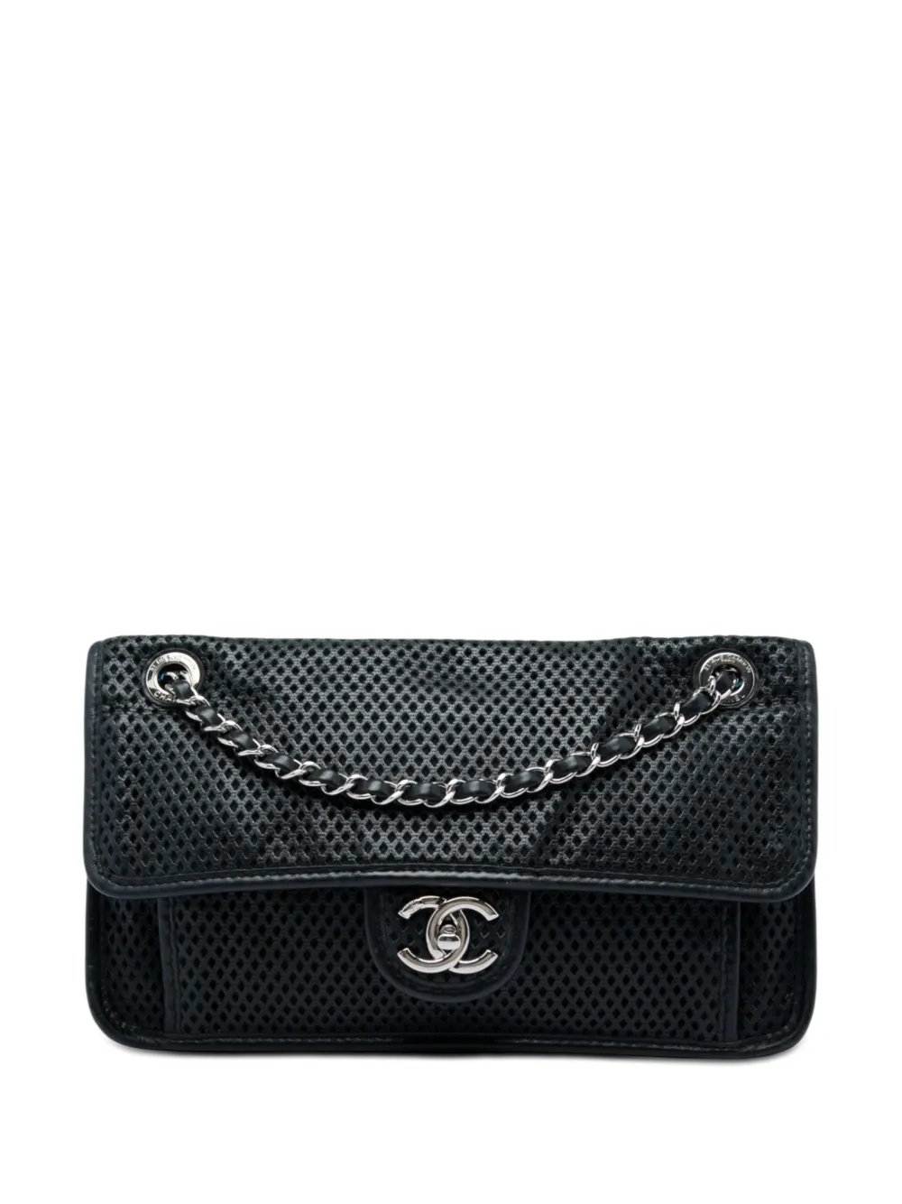 2012-2013 Medium Perforated Calfskin Up In The Air Flap shoulder bag