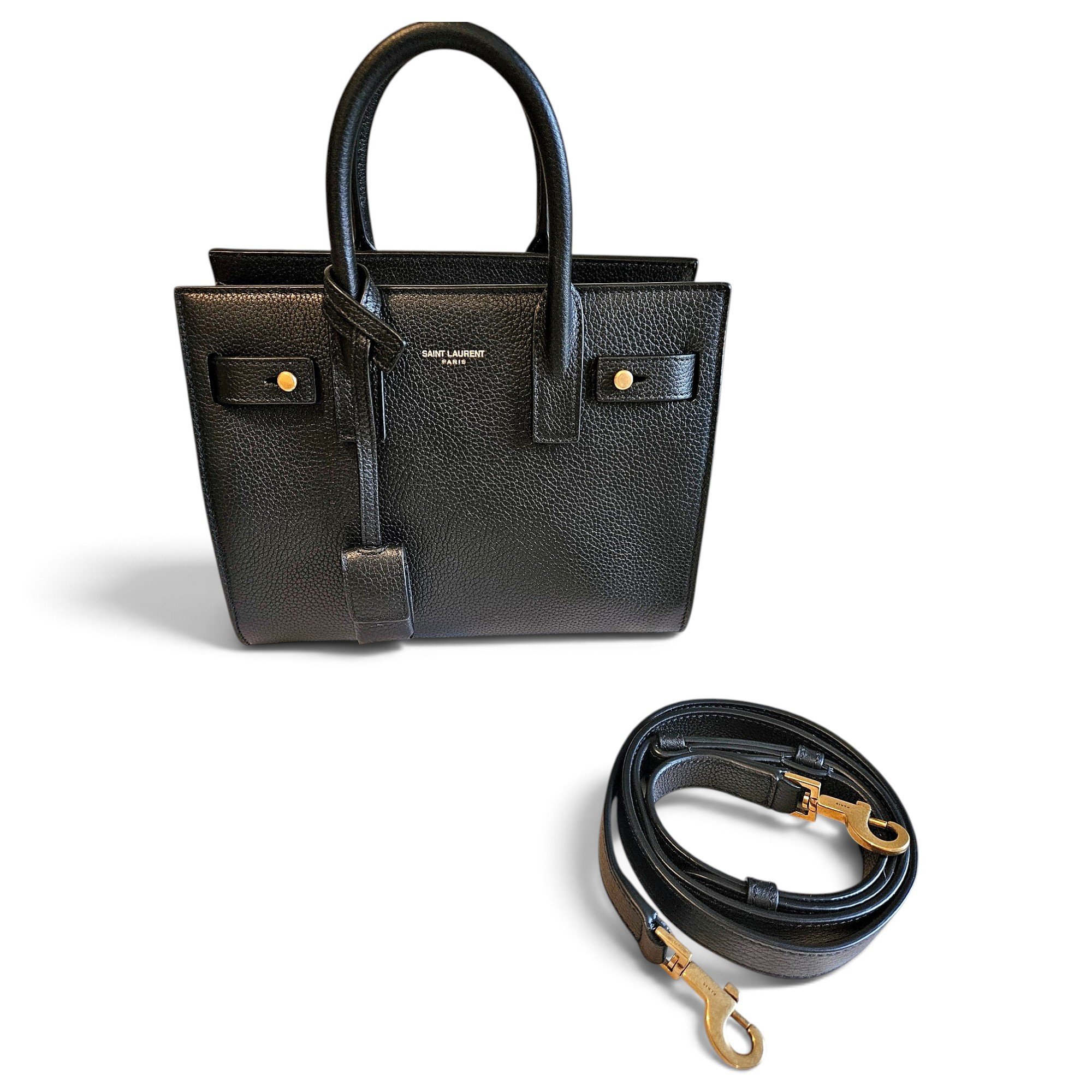 Sac de Jour leather tote