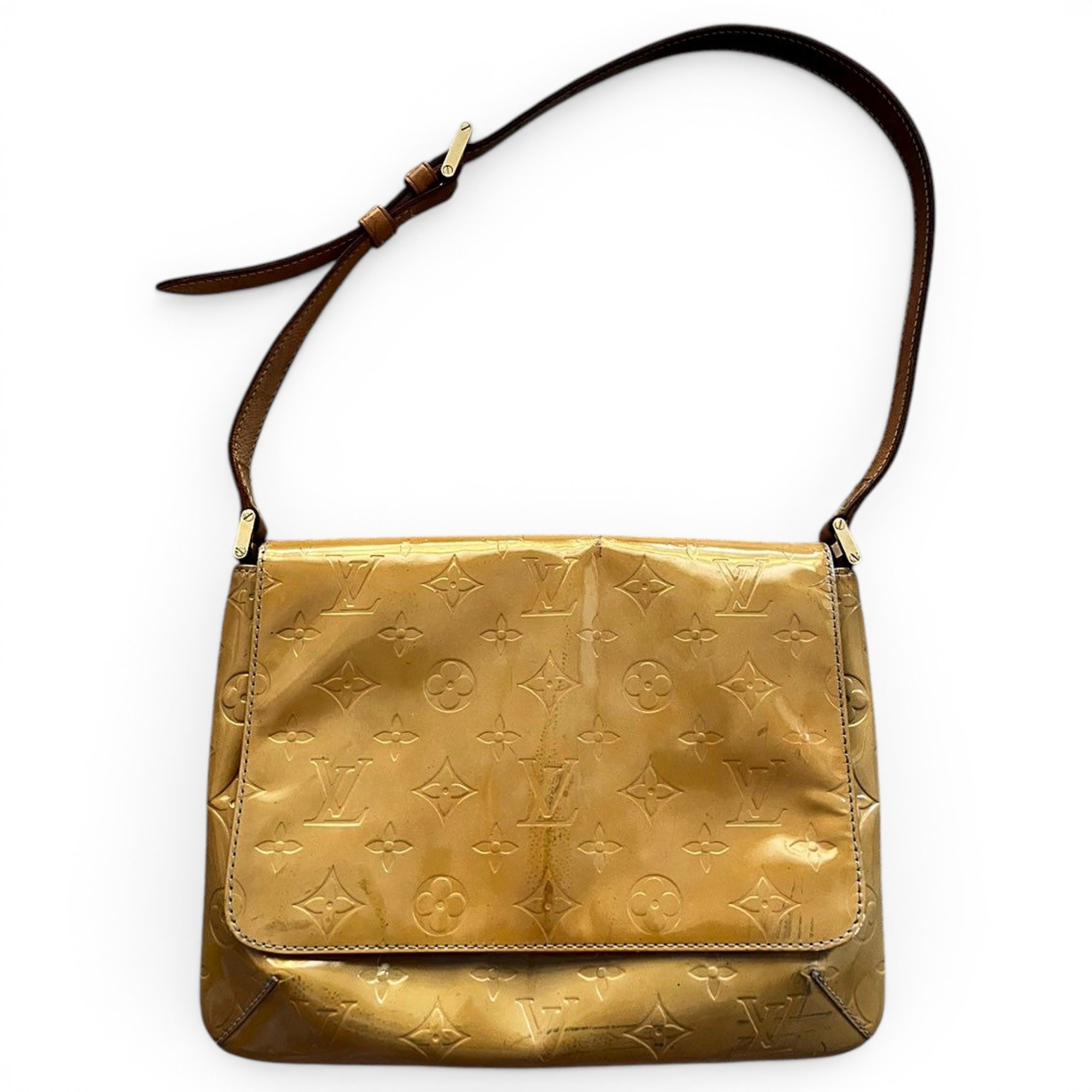 Lexington patent leather handbag