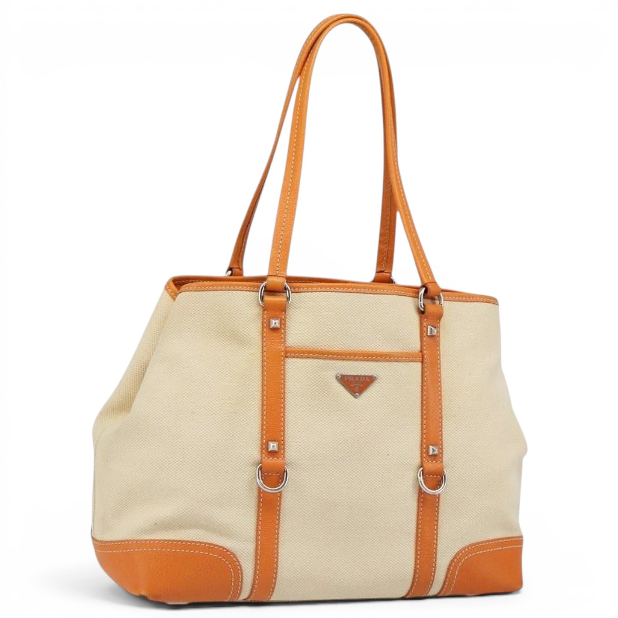 Leather tote