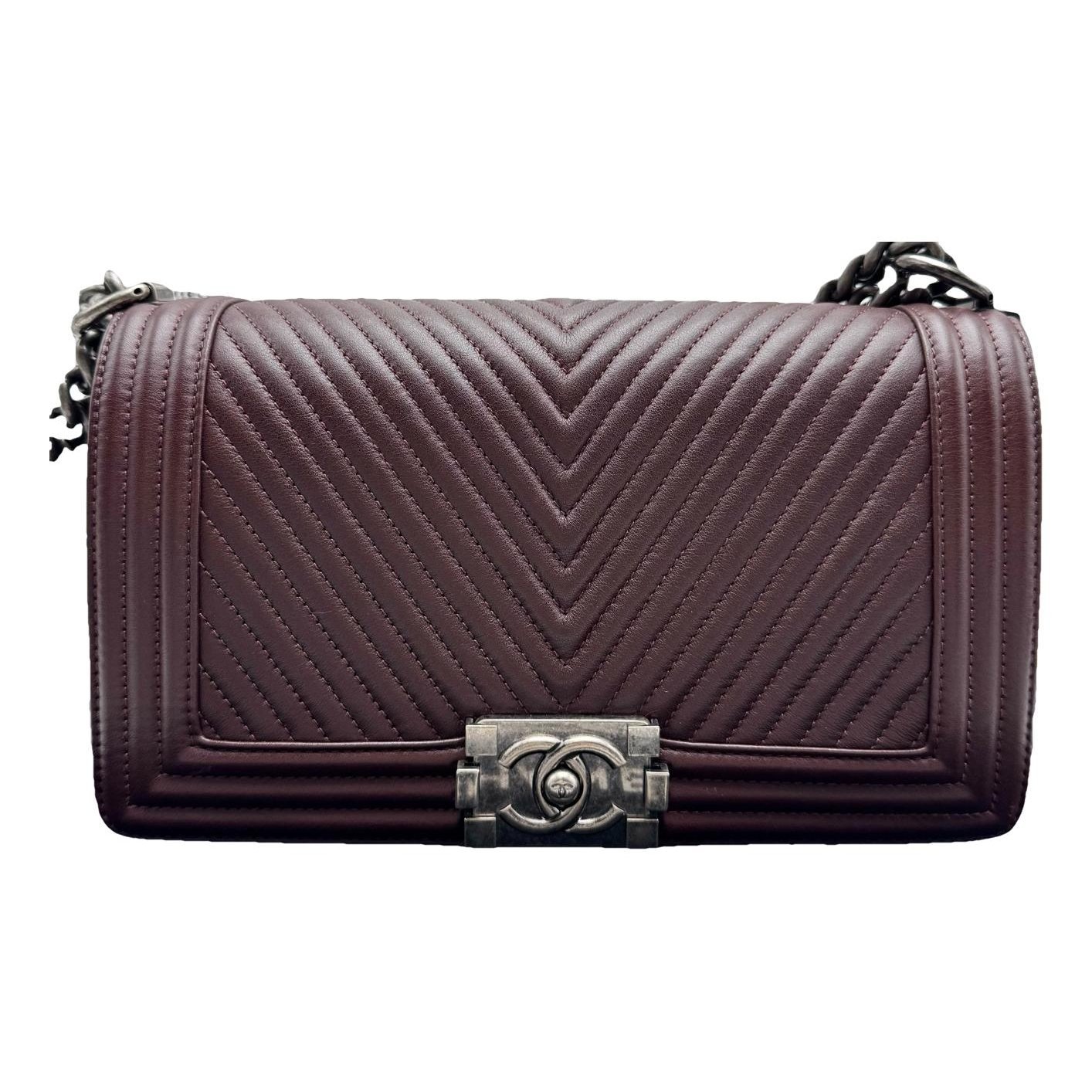 Boy leather crossbody bag