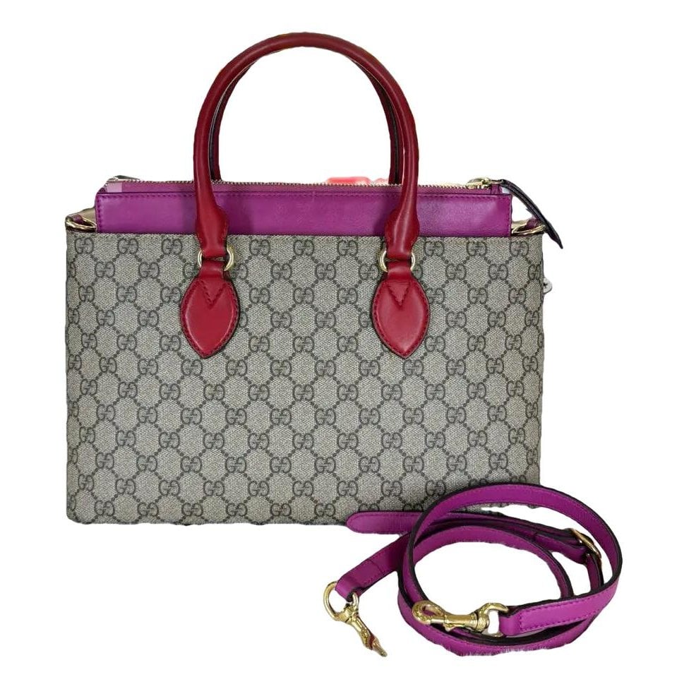Vinyl crossbody bag