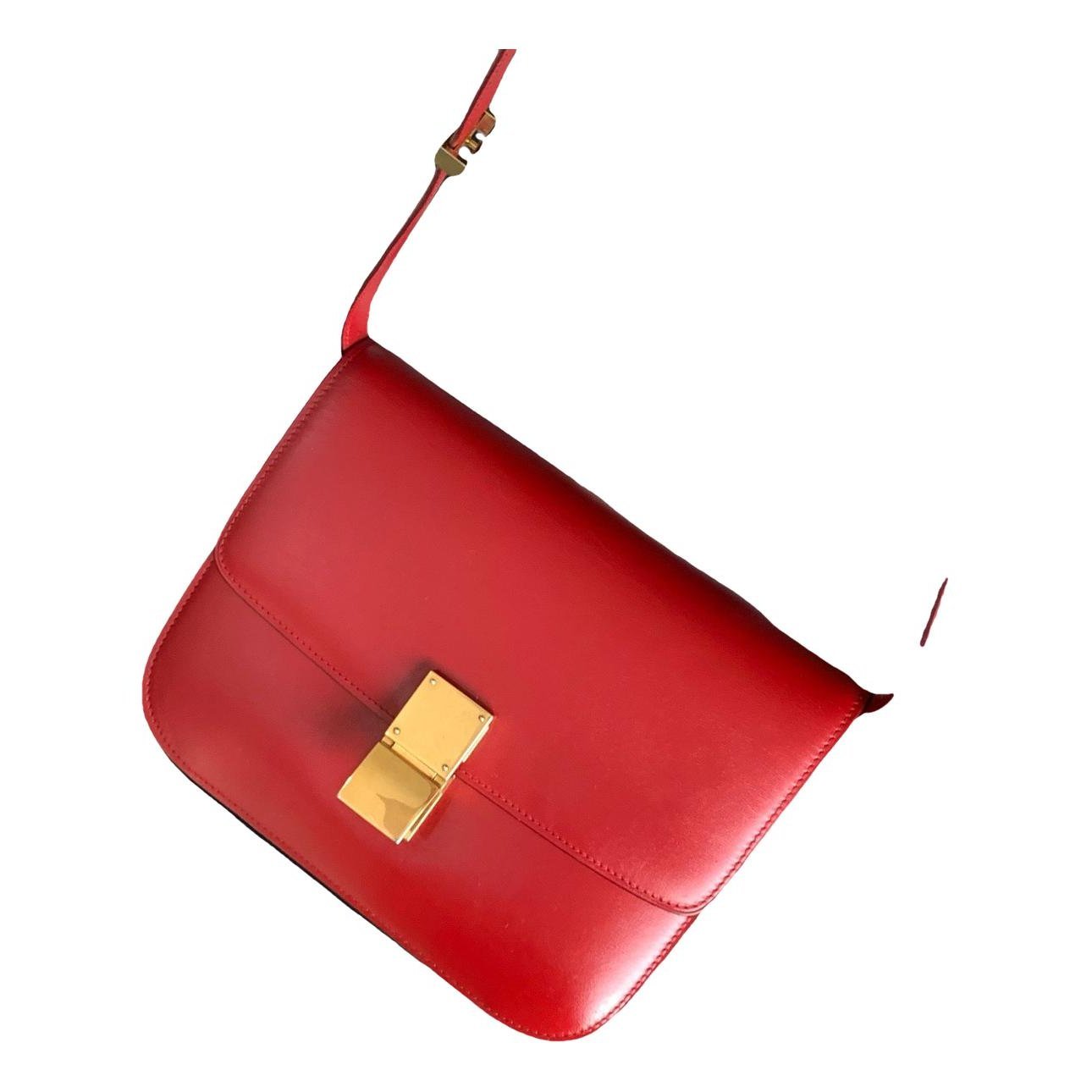 Classic leather crossbody bag