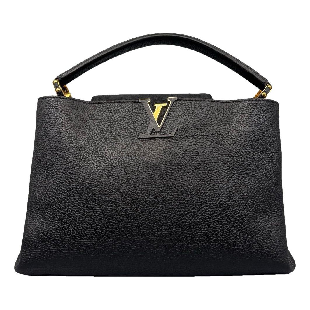 Capucines leather handbag