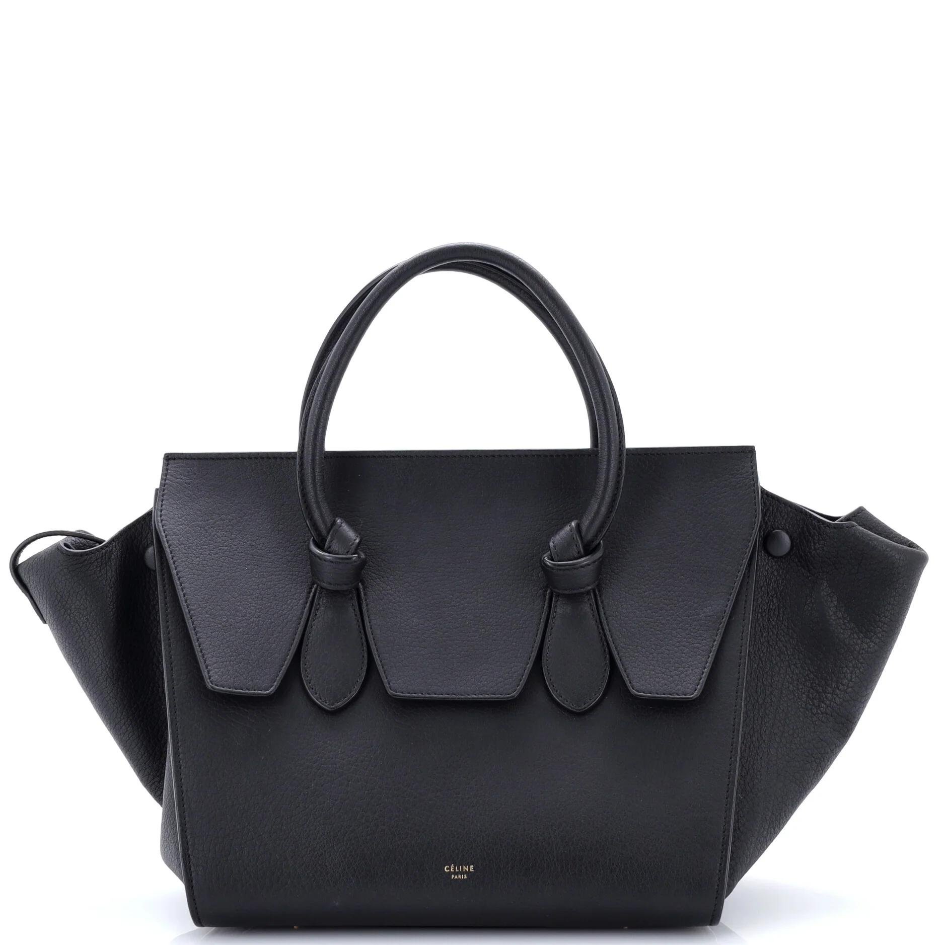 Leather tote
