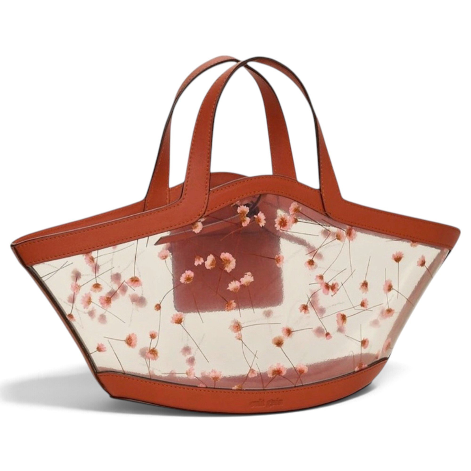 Leather tote