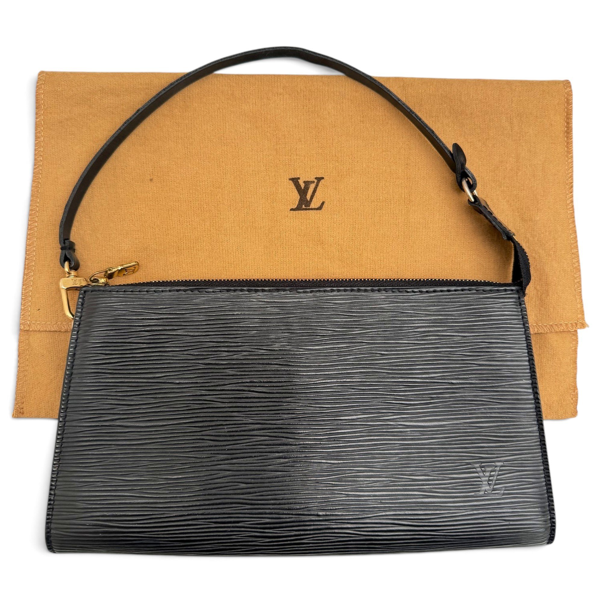 Pochette Accessoire leather handbag