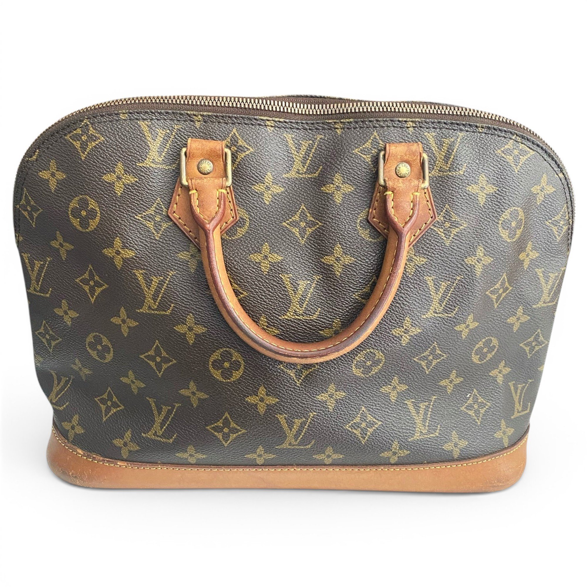Alma leather handbag