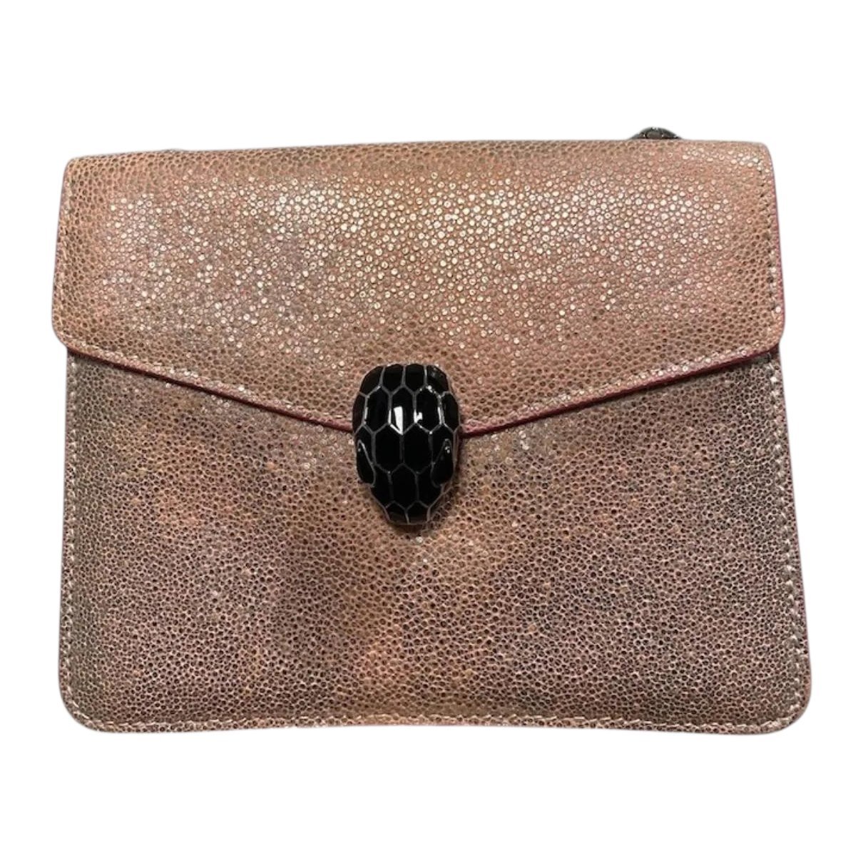 Bulgari leather bag