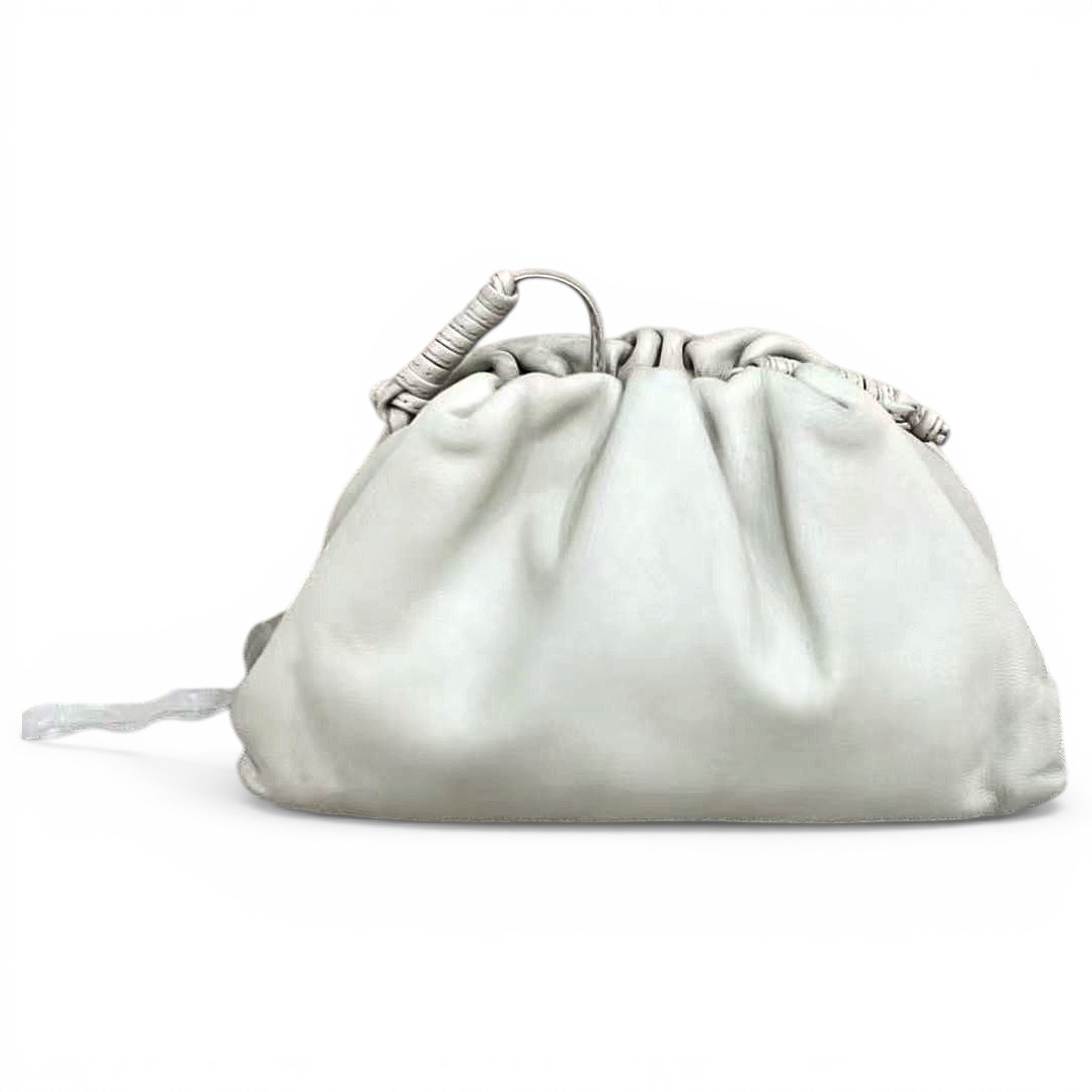Pouch leather handbag